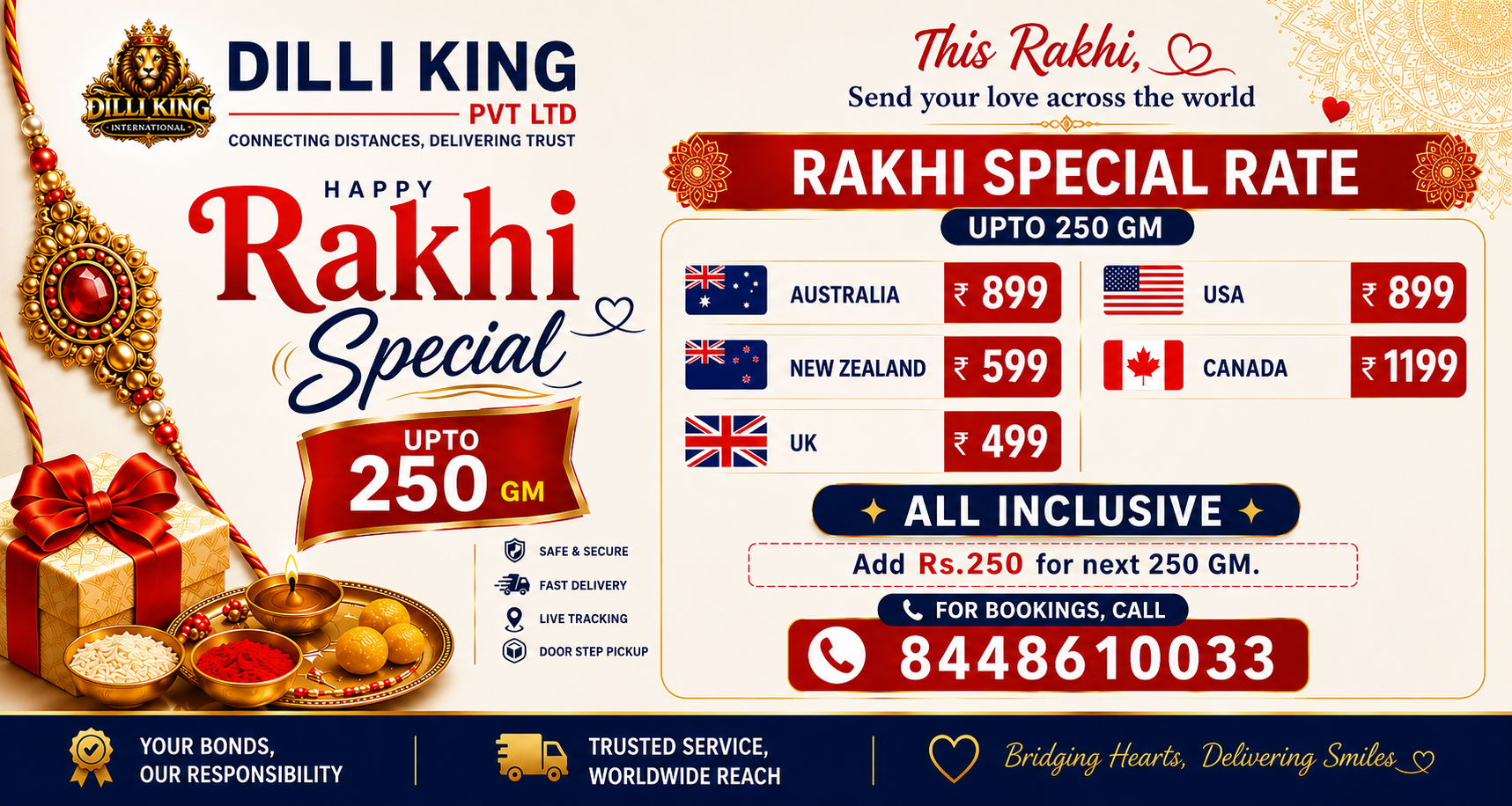 Dilli King homepage banner