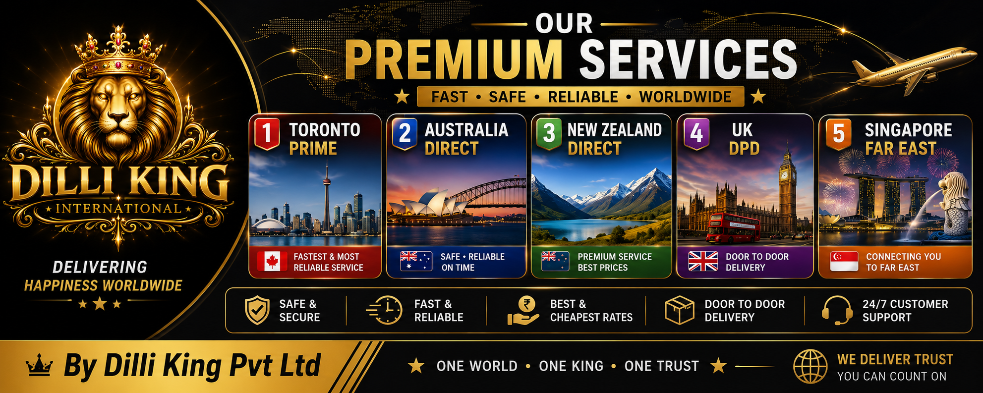 Dilli King homepage banner